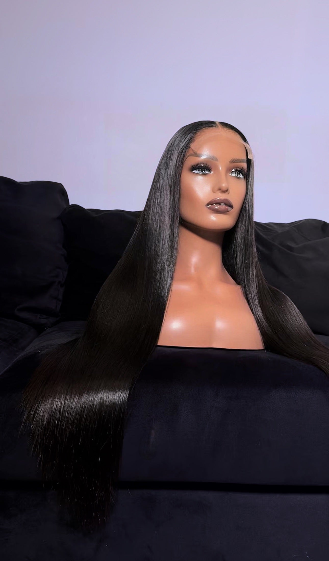 BUST DOWN HD CLOSURE WIG Virgin Hair
